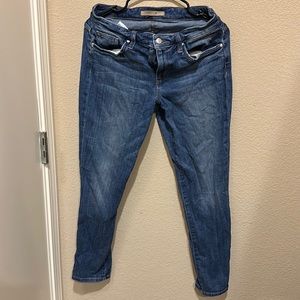 Good condition light blue skinny jeans